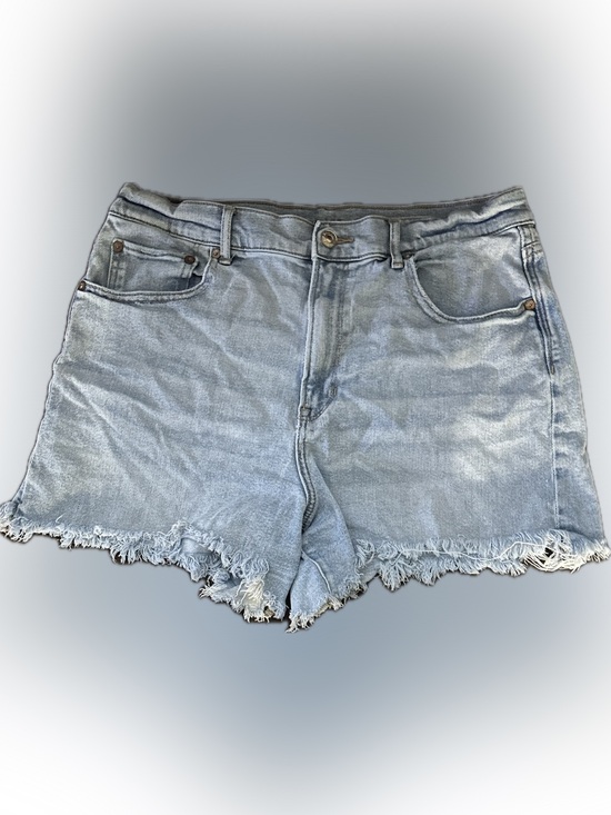 American Eagle Outfitters Pants - American Eagle Outfitters Light Blue Denim Frayed Hem Shorts